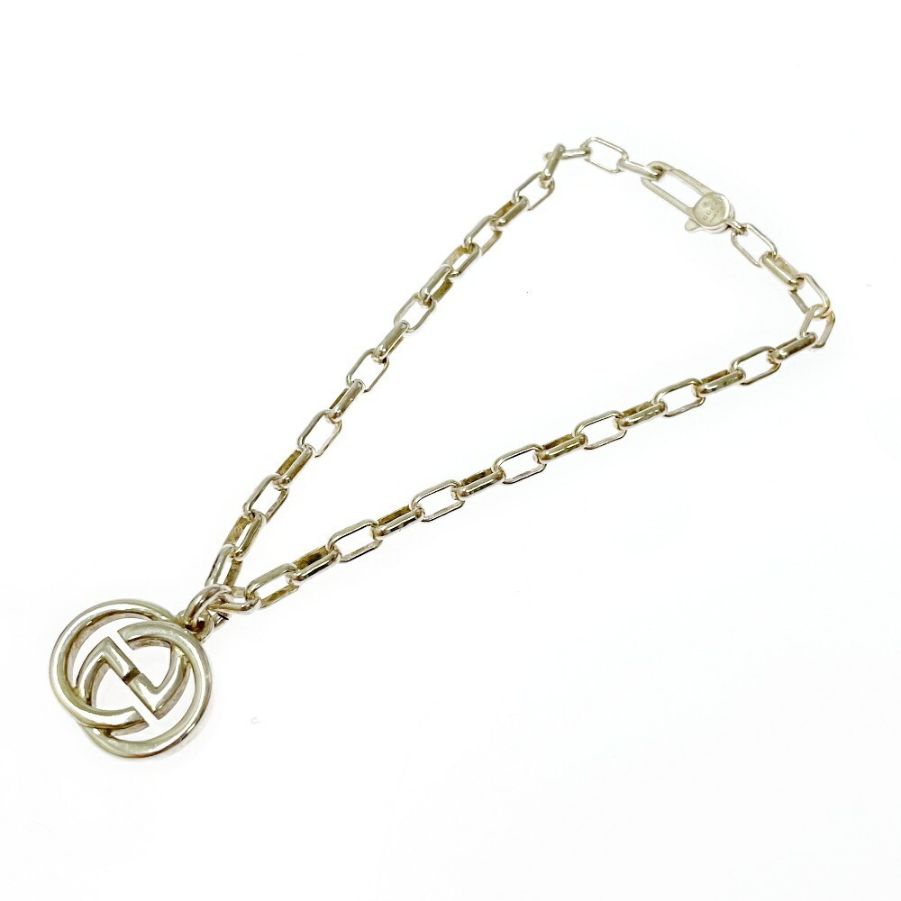 Gucci Silver Interlocking Bracelet - image 2